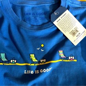 Life Is Good, long sleeve, women’s small